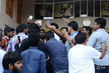 PSV Garuda Vega Movie Team At Bhramaramba Theater